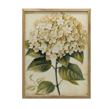 KERET FALI PLAKÁT CLASSIC WHITE HYDRENSION 30x40 CM grafika, keretezett kép