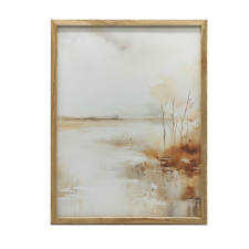 KERET FALI PLAKÁT FINOM TÁJ TERMÉSZET 30x40 CM grafika, keretezett kép