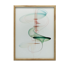  KERET FALI PLAKÁT GÖRBELI HARMÓNIÁJA 70x100 CM MATT PAPÍR grafika, keretezett kép