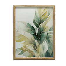 KERET FALI PLAKÁT TROPICAL HARMONY ABSTRACT 30x40 CM grafika, keretezett kép