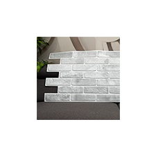 Kerma Design Flexwall PVC falpanel - Old Brick Grey (rusztikus szürke tégla) tapéta, díszléc és más dekoráció