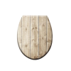 Kermix Világos fa mintás WC ülőke