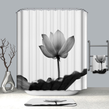 Kermix Zuhanyfüggöny és fürdőszoba szőnyeg, Virág 65 fürdőszoba kiegészítő