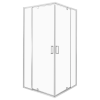 Kerra Dunaj 2 D szögletes zuhanykabin tálca nélkül