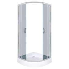 Kerra Intro 90x90 íves zuhanykabin zuhanytálcával kád, zuhanykabin