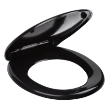 Kerra Julia Black univerzális soft-close wc ülőke takarító és háztartási eszköz