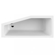 Kerra Keos 160 aszimmetrikus kád bal kád, zuhanykabin