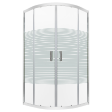 Kerra Madera 80x80x190 íves zuhanykabin tálca nélkül kád, zuhanykabin