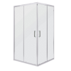 Kerra Malibu SQ 100x80 szögletes zuhanykabin zuhanytálca nélkül