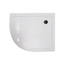 Kerra Memphis aszimmetrikus íves zuhanytálca 100x80 cm kád, zuhanykabin