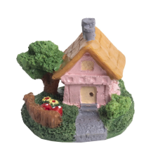  Kertes házikó poly 5cm dekorációs kellék