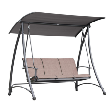  Kerti hintaágy barna 193x120x167 cm hintaágy