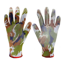  Kerti Kesztyű, terepmintás 9-es TOP PU TERRAIN védőkesztyű
