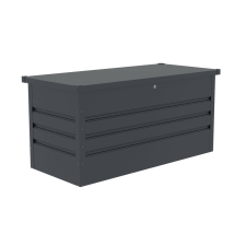  Kerti láda G21 Denver 400 L, antracit fém kerti tárolás