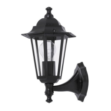 Kerti lámpa LED fali lámpa VELENCE E27 IP43 Lantern Up Fekete RABALUX kültéri világítás