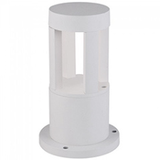  Kerti LED állólámpa, fehér (10W/1000Lumen) 25 cm, hideg fehér kültéri világítás