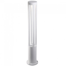  Kerti LED állólámpa, fehér (10W/1000Lumen) 80 cm, meleg fehér kültéri világítás