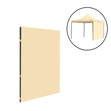  Kerti pavilon oldalfal ponyva 3x3 m beige kerti bútor