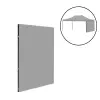  Kerti pavilon oldalfal ponyva 3x4,5 m