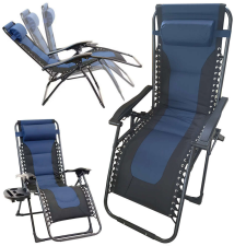  Kerti strand nyugágy összecsukható párna megerősített puha kerti bútor