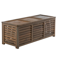  Kerti tárolódoboz, barna, LADAM kerti tárolás