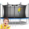  Kerti trambulin 12ft/374cm beltéri hálóval és létrával neo-sport