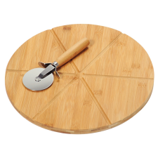 Kesper 58462 Pizzadeszka és szeletelő, 32 cm átmérő konyhai eszköz