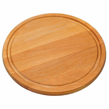 Kesper 85442 Tálalódeszka, bükkfa, átmérő 25 cm konyhai eszköz