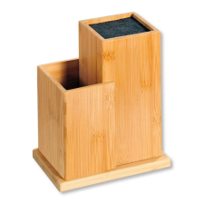 Kesper Bambusz késtartó Kesper 58025, 2 rekeszes, 24x18,5cm, Barna papírárú, csomagoló és tárolóeszköz