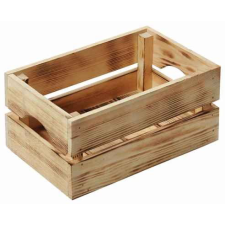 Kesper Fa láda dekor égetéssel 30x20x15 cm (69404) bútor