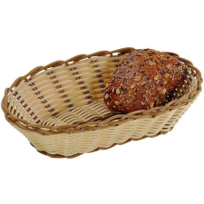 Kesper Kenyérkosár Kesper 19810, 26x17 cm, 70C-ig, Műanyag háló, Barna papírárú, csomagoló és tárolóeszköz