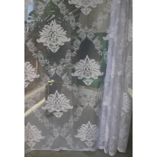  Kész függöny Amelia fehér 21 Barok mintás 200x160cm lakástextília