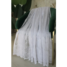  Kész függöny Amelia fehér Leveles mintás 200x180cm lakástextília