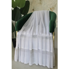  Kész függöny Amelia fehér modern csíkos mintás 400x180cm lakástextília