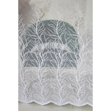  Kész függöny Életfa mintás Fehér 200x160cm lakástextília