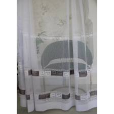  Kész függöny Görög szürke mintás 200x180cm lakástextília