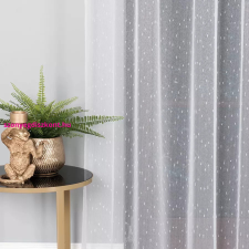 Kész függöny Lux fehér Noppe mintás 300x260cm lakástextília