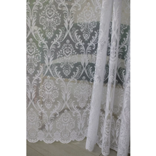  Kész függöny Scarlett fehér Barokk minta 500x250cm lakástextília