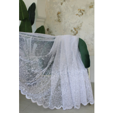  Kész függöny Scarlett fehér Fröcskölt minta 300x160cm lakástextília