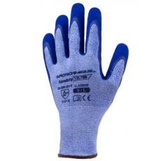  KESZTYÛ DUPLARÉTEGÛ KÉK LATEX 8-AS/10 PÁR