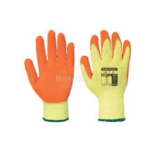  Kesztyű, A150 mártott, 9/L (sárga-narancs) védőkesztyű
