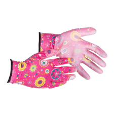  Kesztyű kerti,mintás S - 7 védőkesztyű