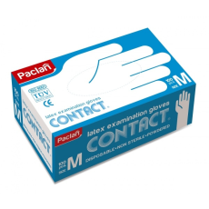  Kesztyű Latex Egyszerhasználatos Púder Paclan M
