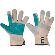  Kesztyű MAGPIE 10, kombinált,marha, blister