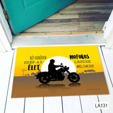 Két keréken szép az élet - Vicces Lábtörlő lakástextília