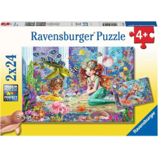  Két puzzle tengerparti sellők témával puzzle, kirakós
