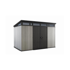 KETER Artisan 11x7 kerti tároló szürke/antracit, padlóval (610379) kerti tárolás