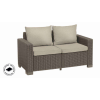 KETER California 2 személyes kanapé, cappucino