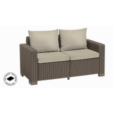  Keter California 2 személyes kanapé, cappucino kerti bútor