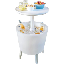 KETER COOL BAR ILLUMINATED kerti asztal, 50 cm - fehér kerti bútor